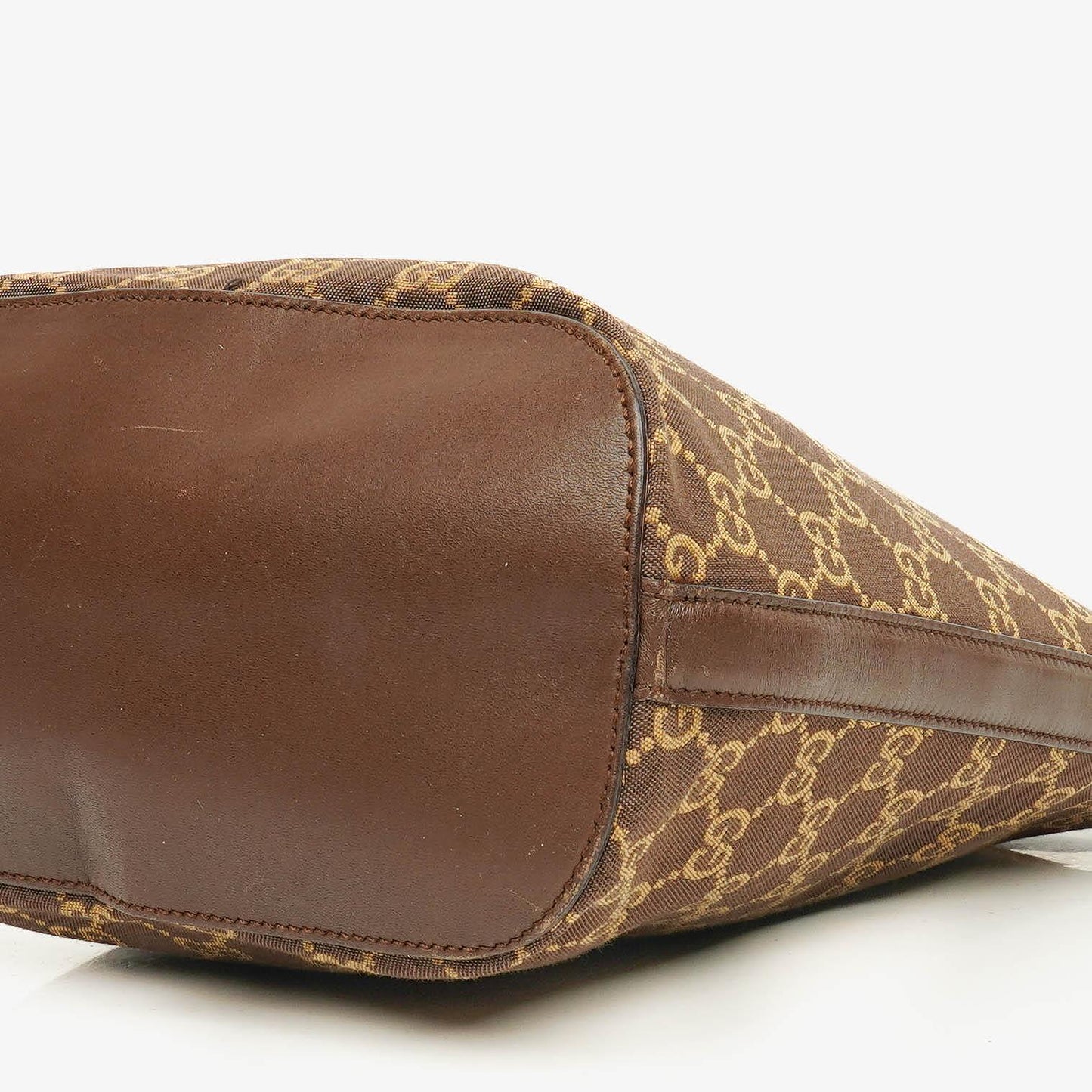 Gucci Brown Monogram GG Canvas Tote Bag