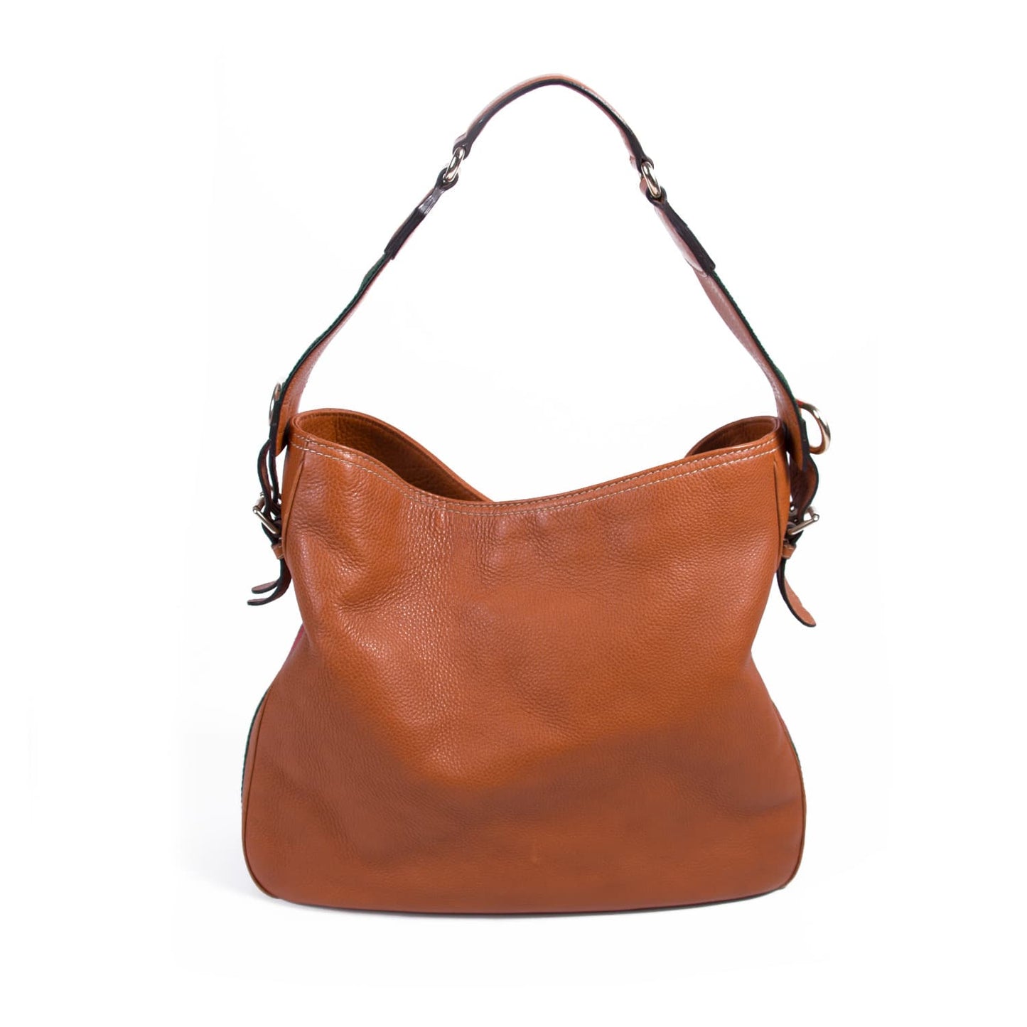 Gucci Web Leather Shoulder Bag Style 1