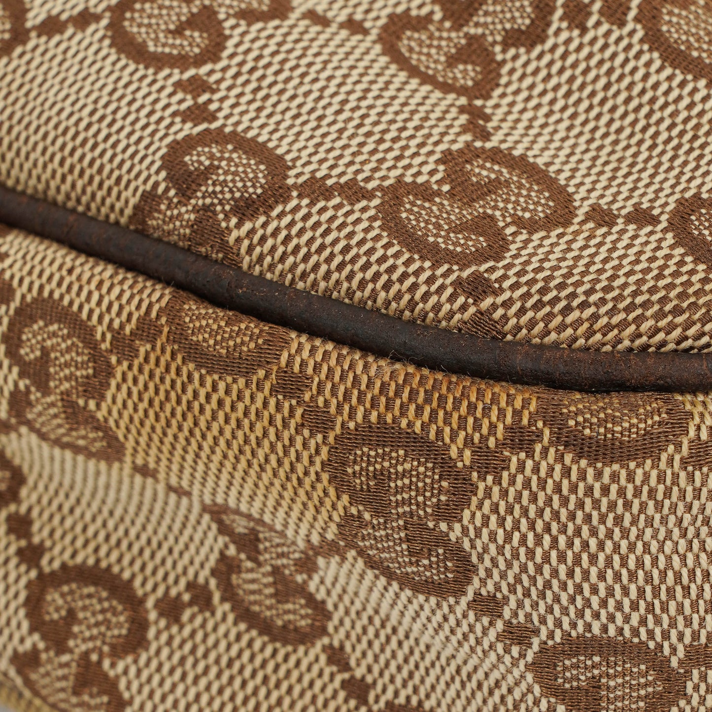 Gucci Charmy Beige GG Canvas Hobo Bag