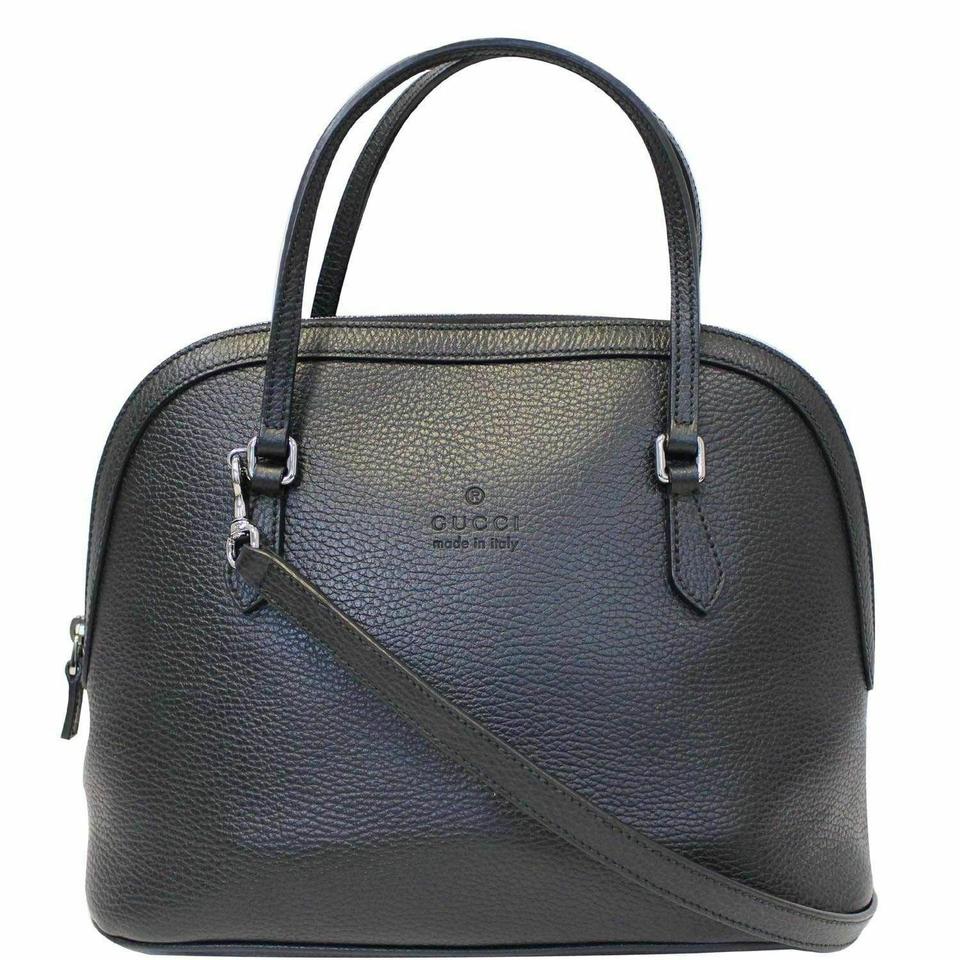 Gucci Black Leather Tote Style 4