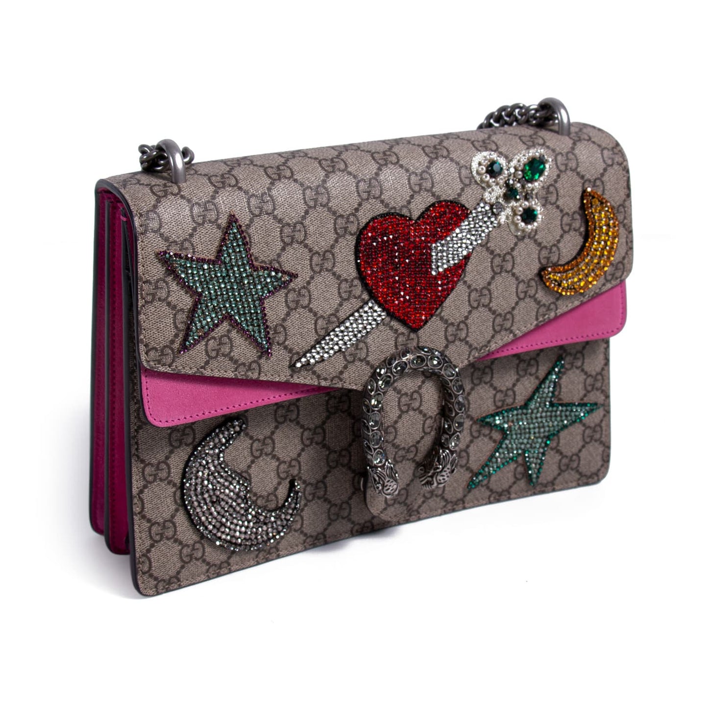 Gucci Dionysus Leather Chain Shoulder Bag Style 6