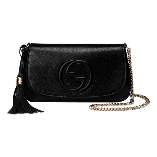 Prada Chain Leather Crossbody