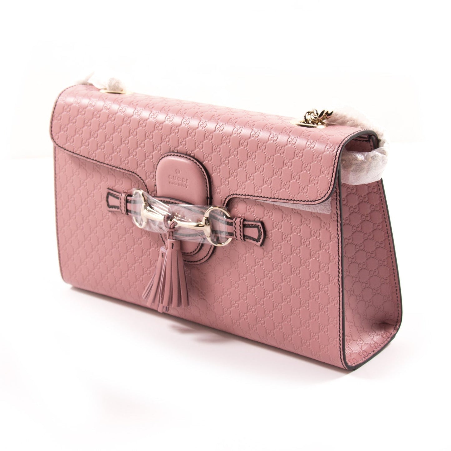 Gucci Guccissima Leather Chain Shoulder Bag Style 8