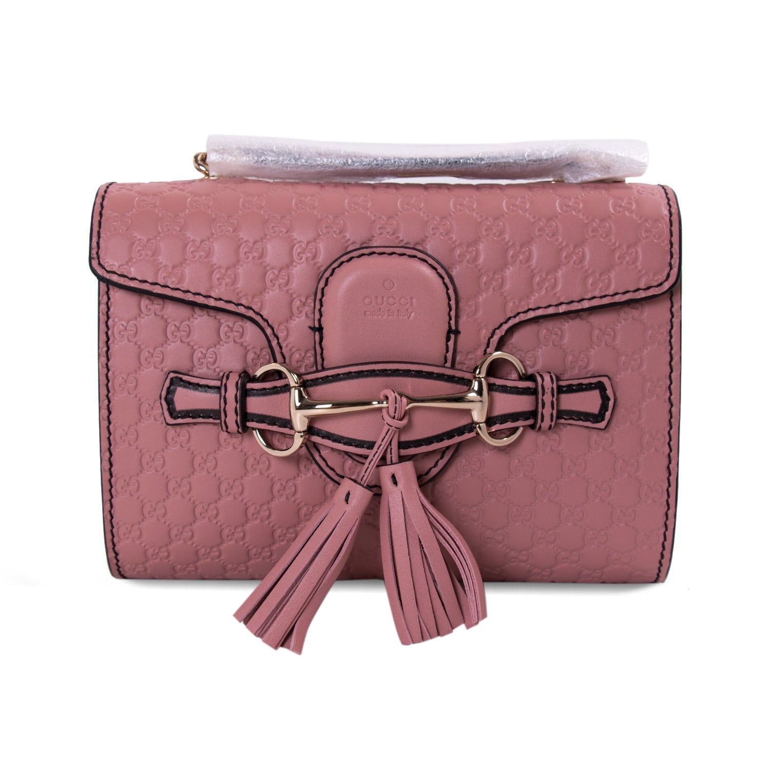 Gucci Guccissima Leather Chain Shoulder Bag Style 4