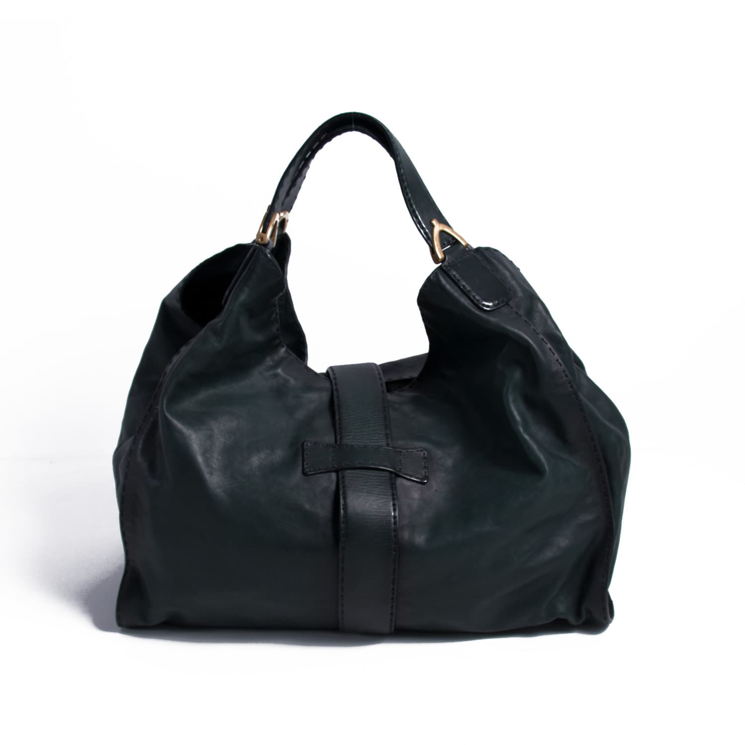 Gucci Leather Shoulder Bag Style 20