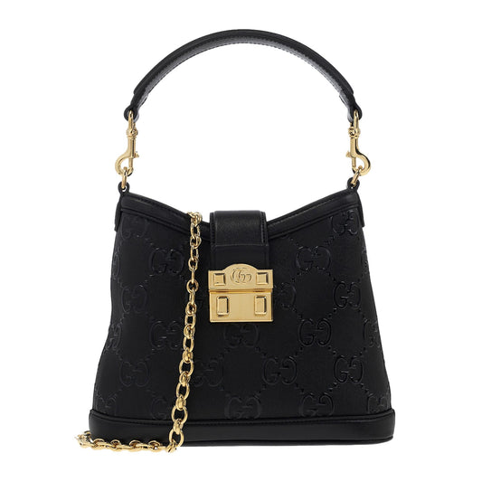 Gucci Chain Leather Shoulder Bag