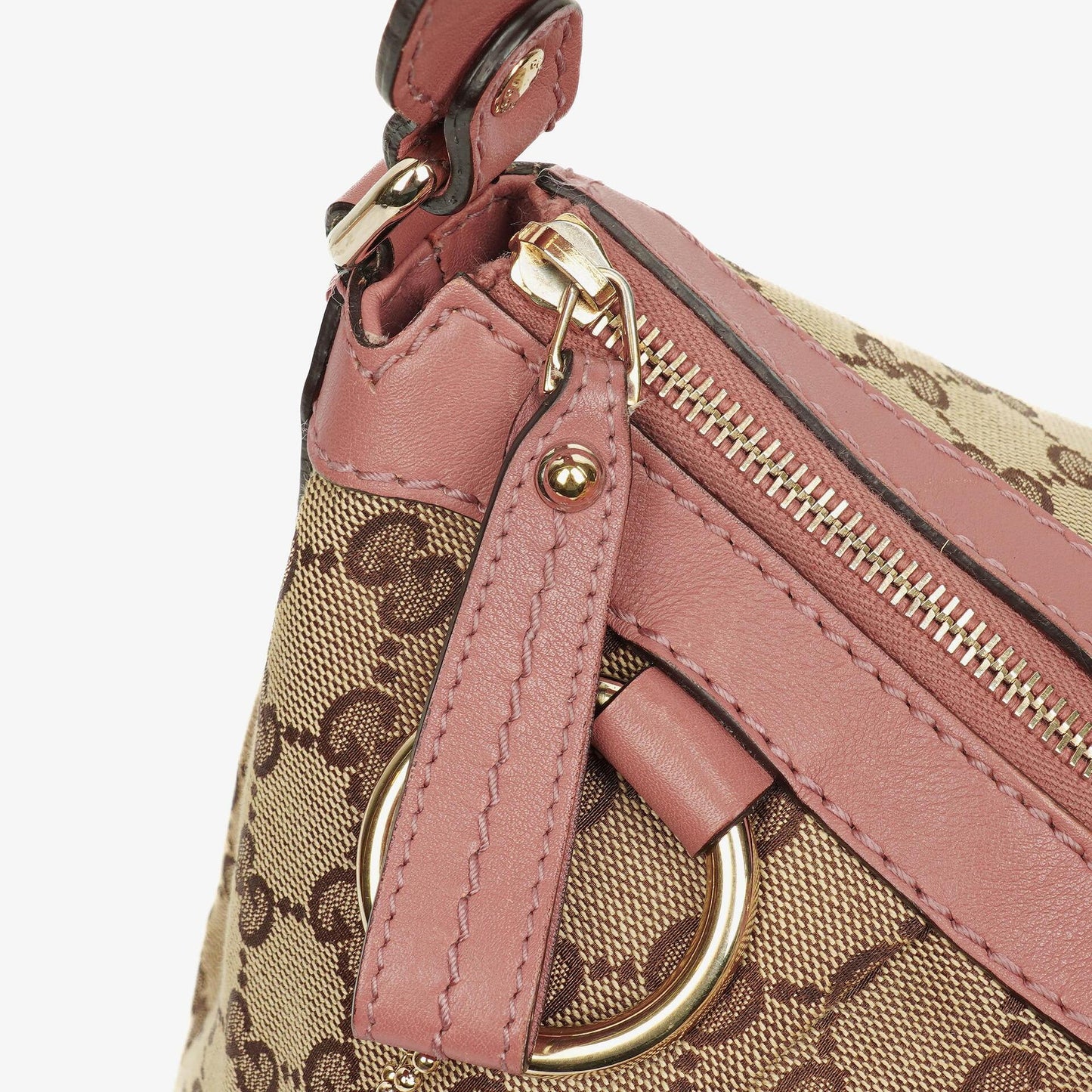 Gucci GG Canvas Medium Sukey Shoulder Hobo Bag