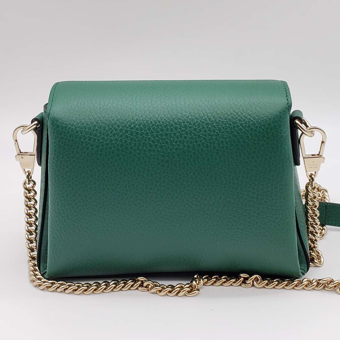 Gucci Interlocking G Green Crossbody