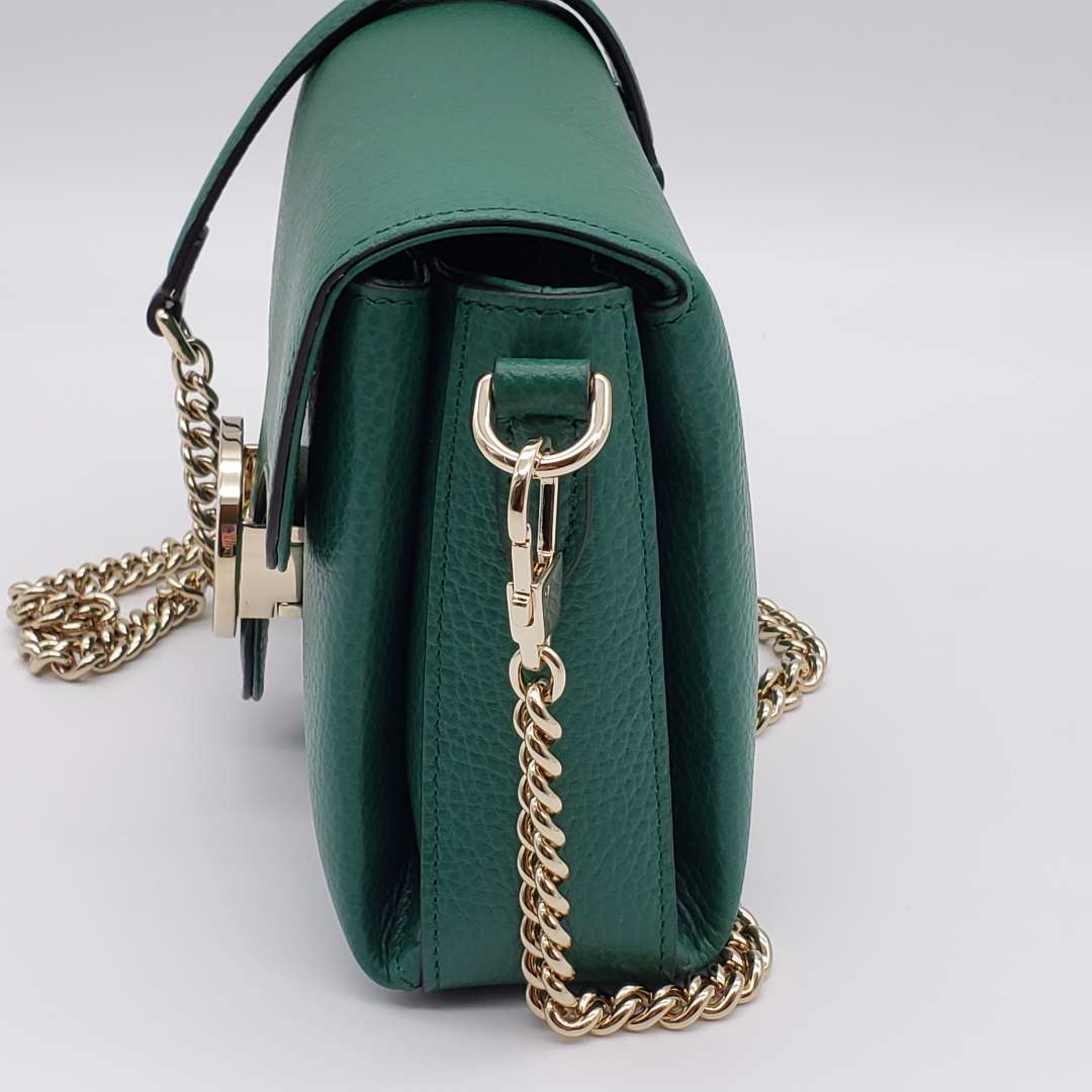 Gucci Interlocking G Green Crossbody