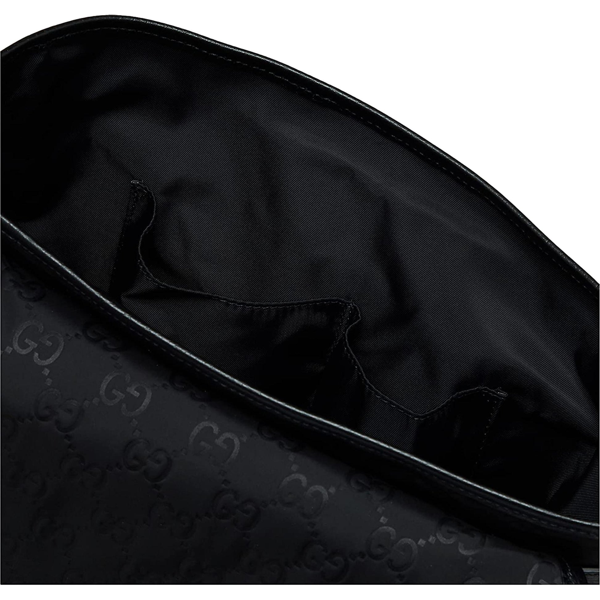 Gucci Monogram Nylon Leather Tote
