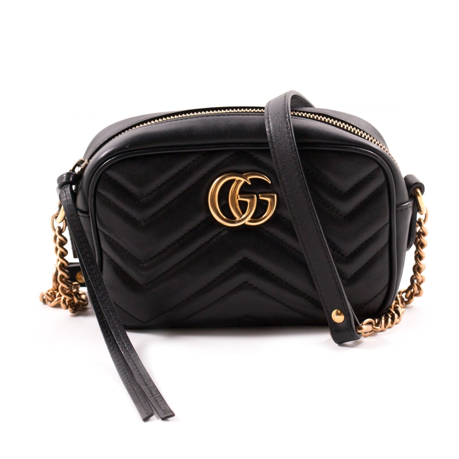 Gucci GG Marmont Leather Shoulder Bag Style 4