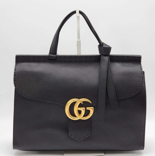 Gucci Guccissima Black Shoulder Bag Style 3
