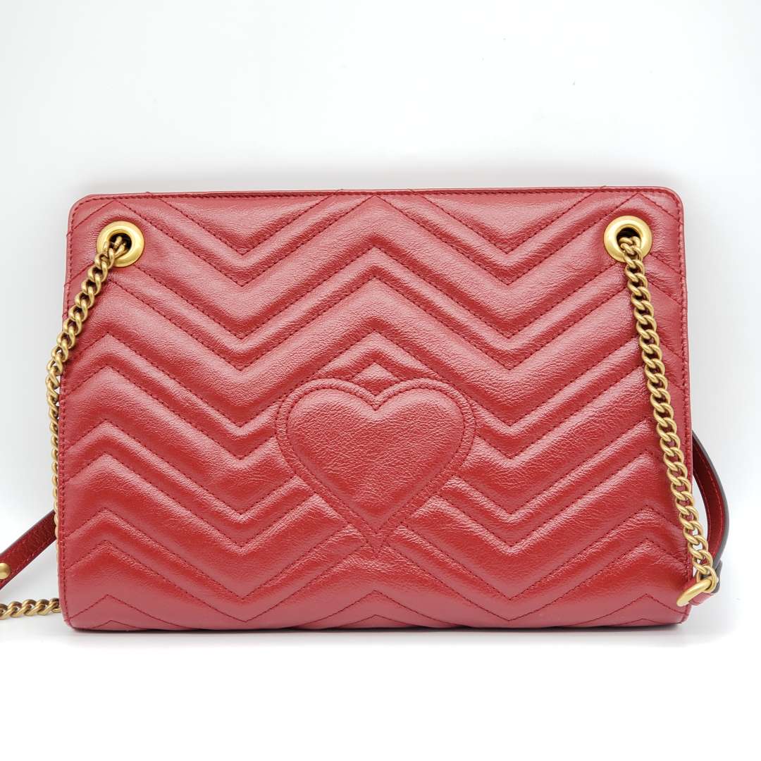 Gucci GG Marmont Quilted Shoulder Bag