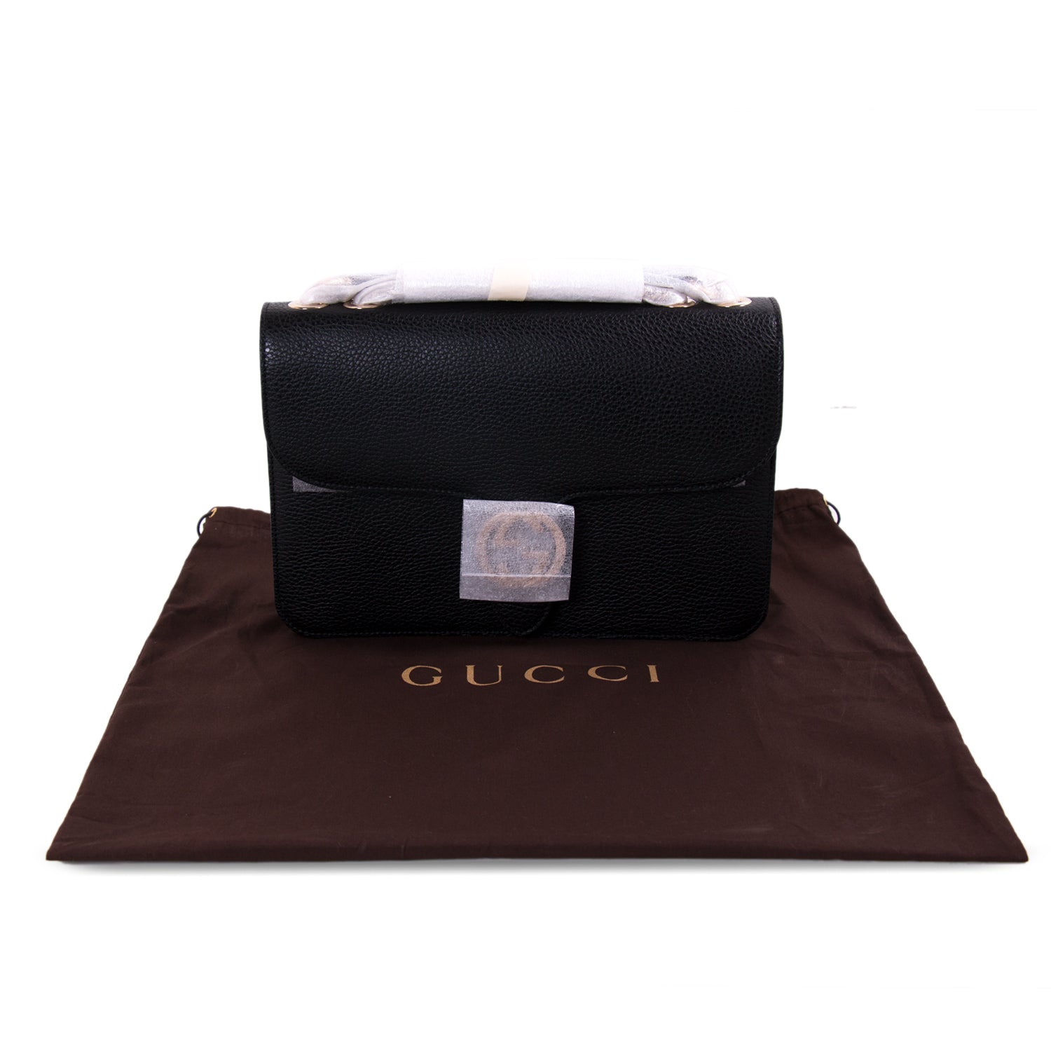 Gucci Interlocking G Leather Chain Shoulder Bag Style 2