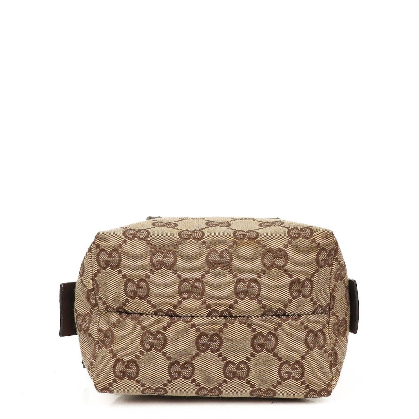 Gucci GG Monogram Beige And Brown Balthus Small Cosmetic Pouch