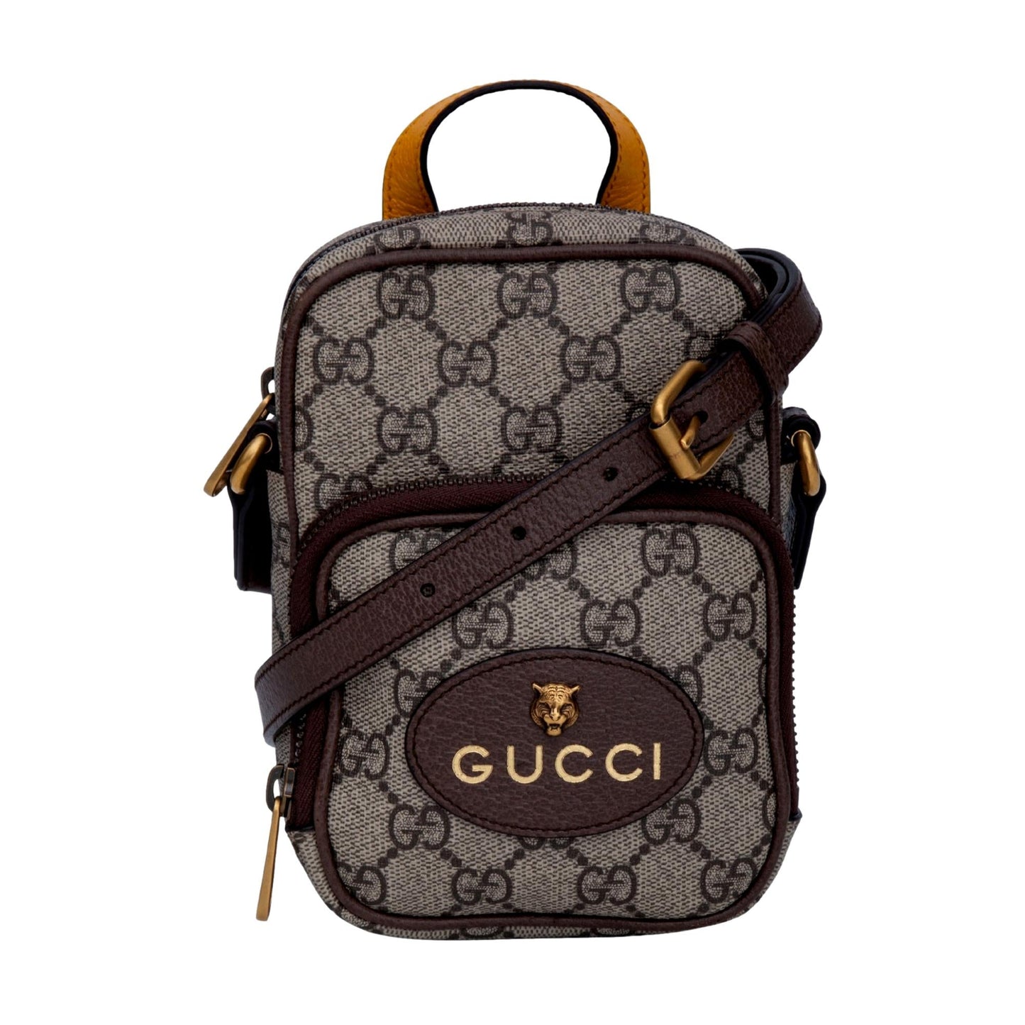 Gucci Monogram Leather Mini Crossbody