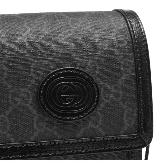 Gucci Monogram Mini Canvas Crossbody