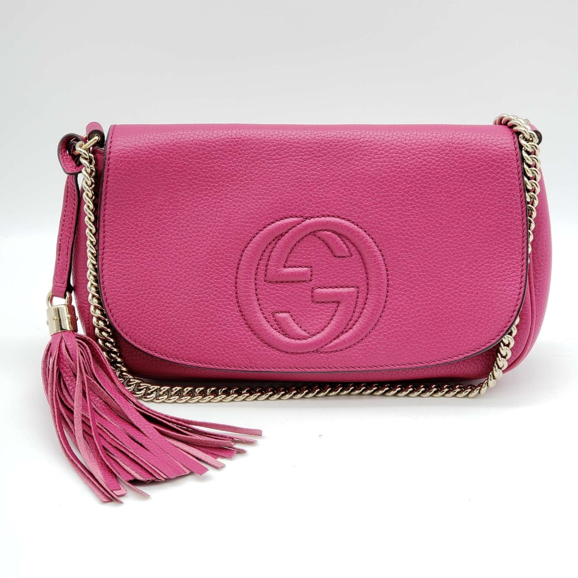 Gucci Soho Leather Shoulder Bag Style 1