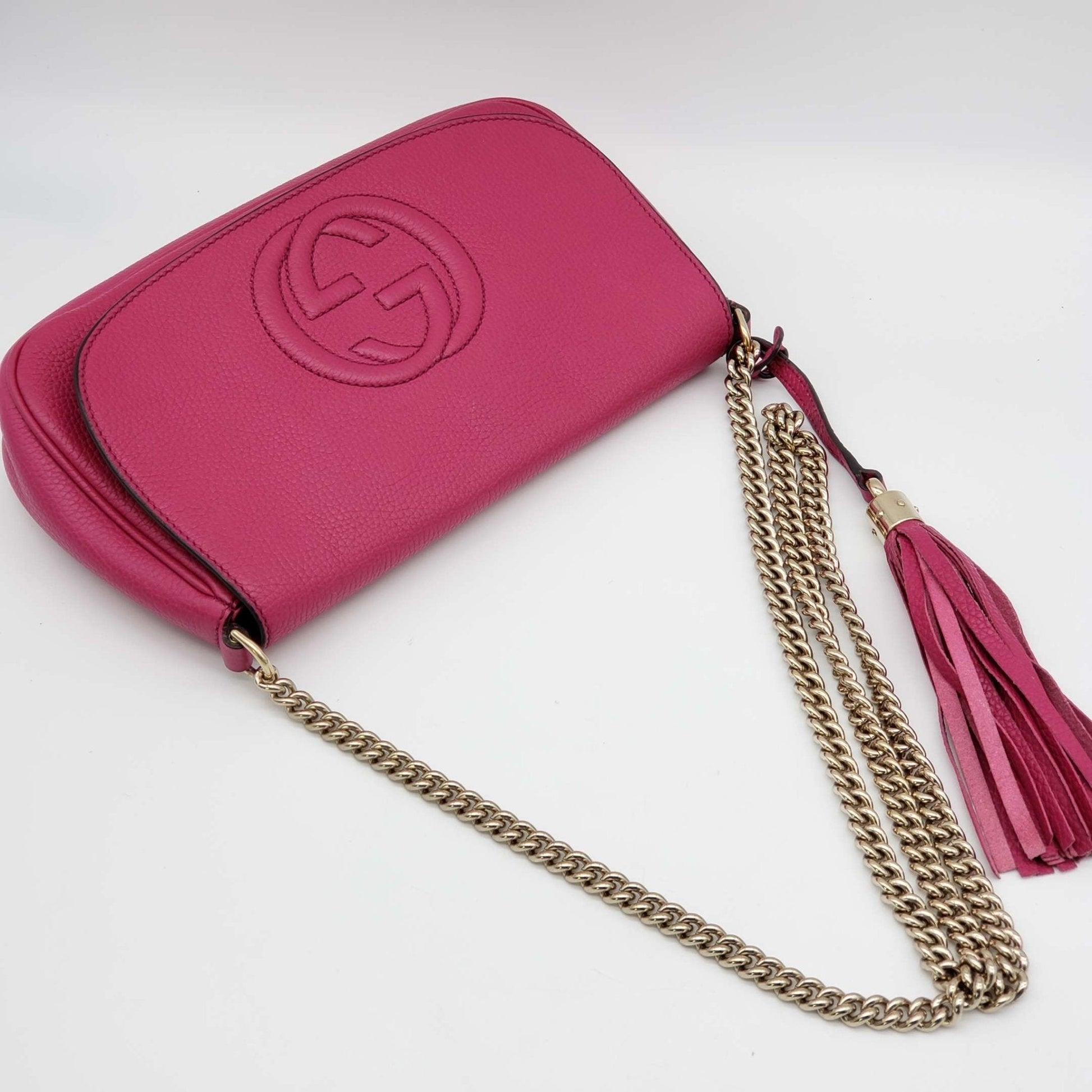 Gucci Soho Leather Shoulder Bag Style 1
