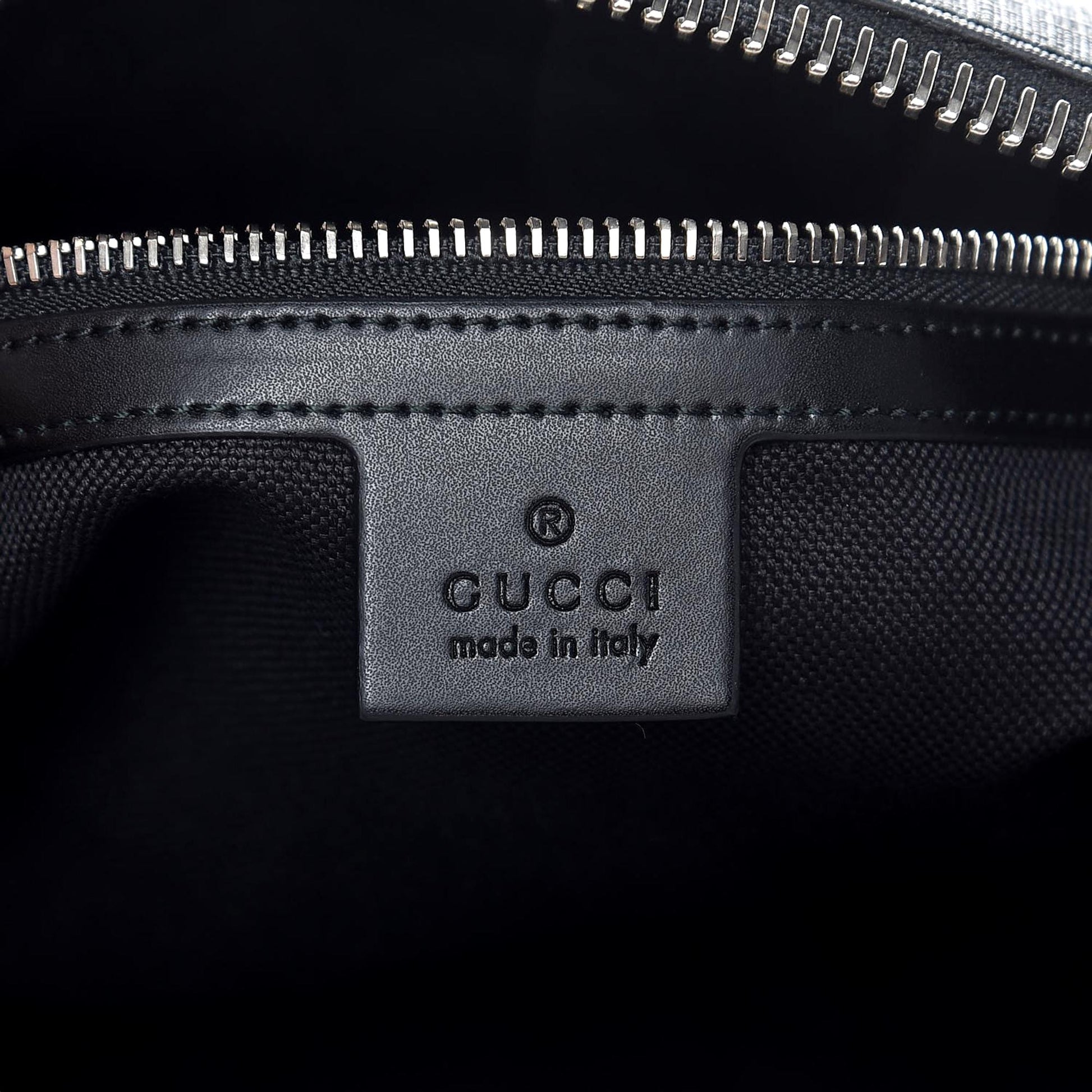 Gucci Monogram Nylon Leather Canvas Crossbody