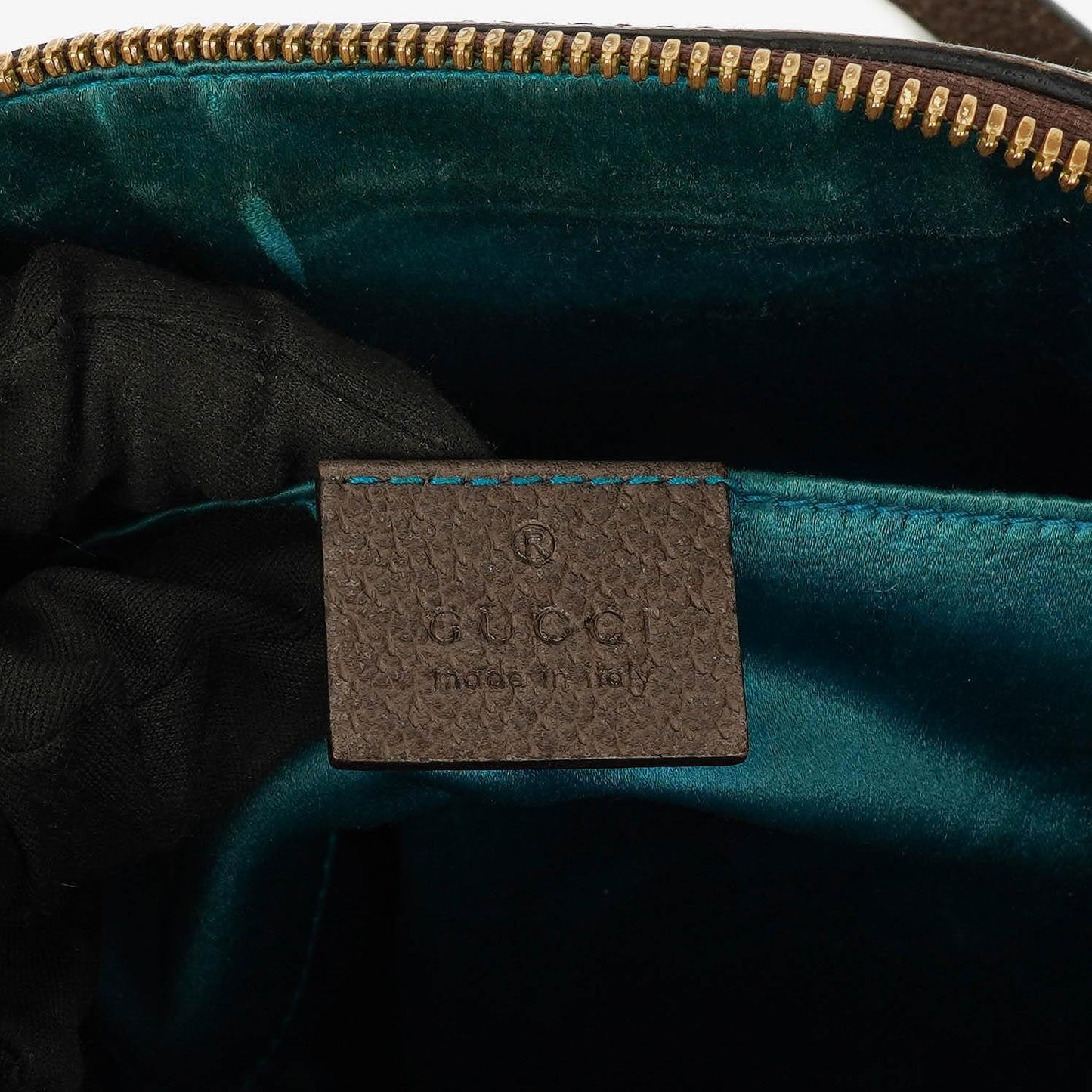 Gucci GG Supreme Monogram Small Dome Ophidia Rounded Top Shoulder Bag