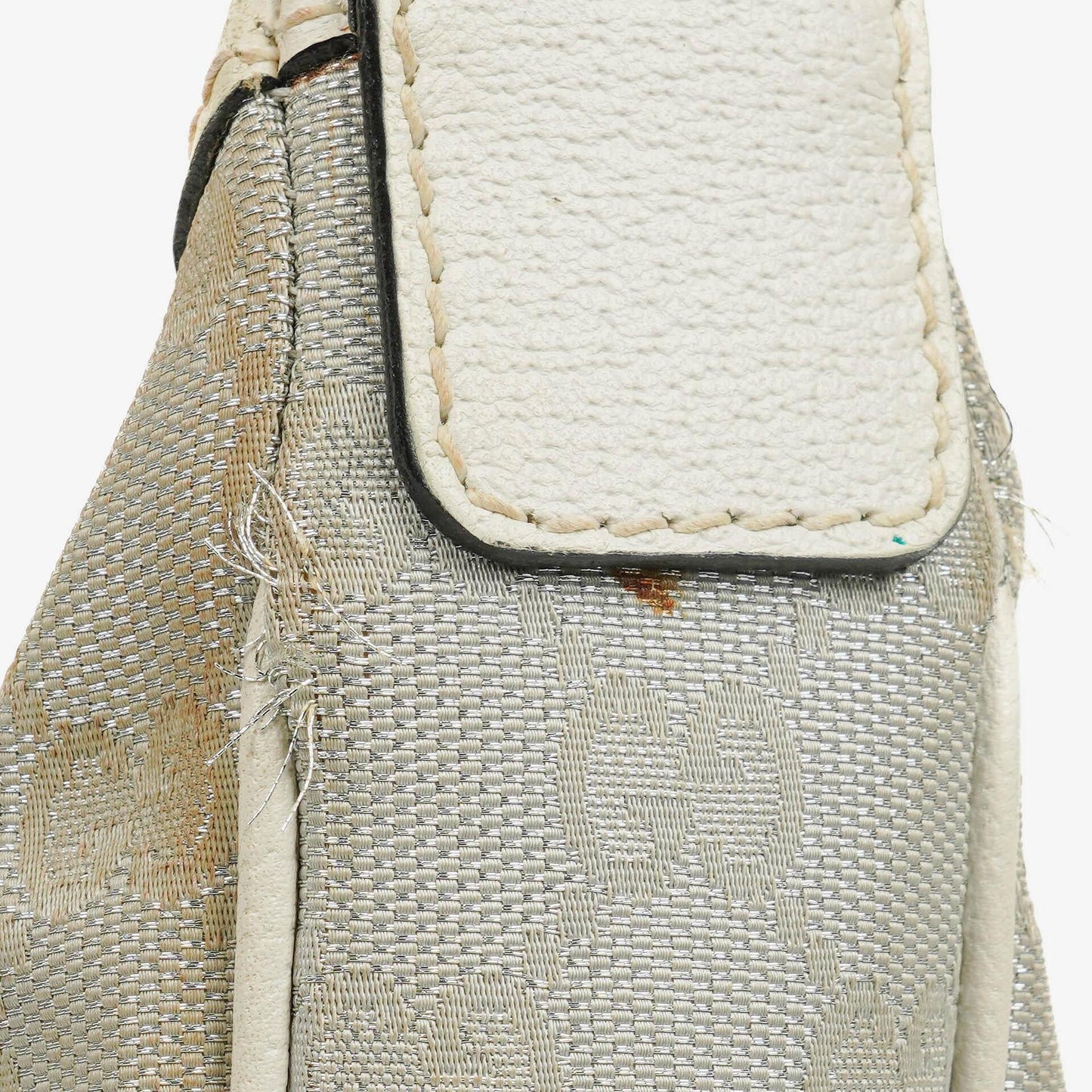 Gucci GG Supreme Pop SIlver Handbag