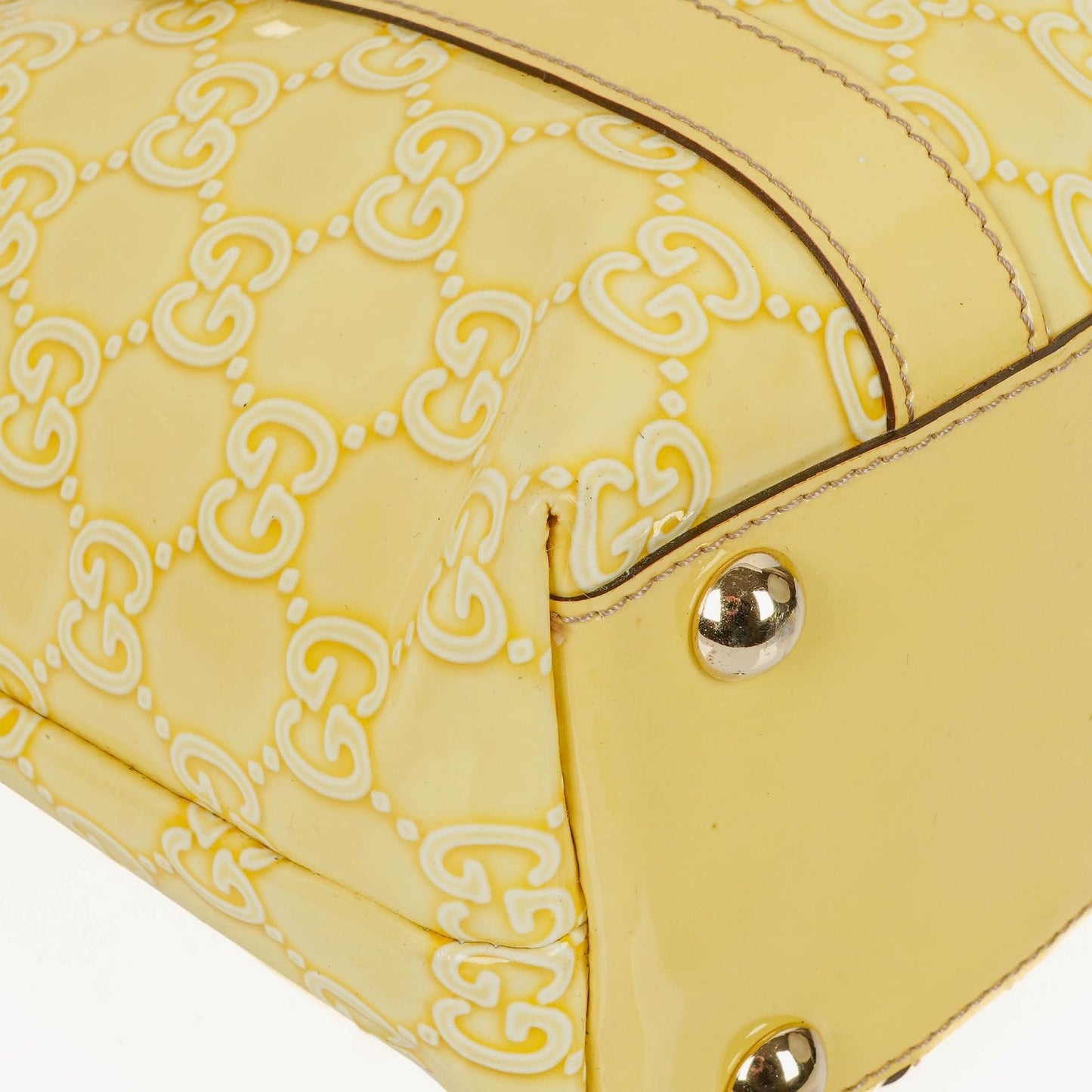 Gucci GG Yellow Abbey Tote Bag