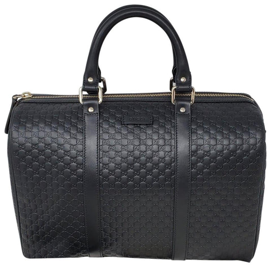 Gucci Guccissima Black Shoulder Bag Style 2