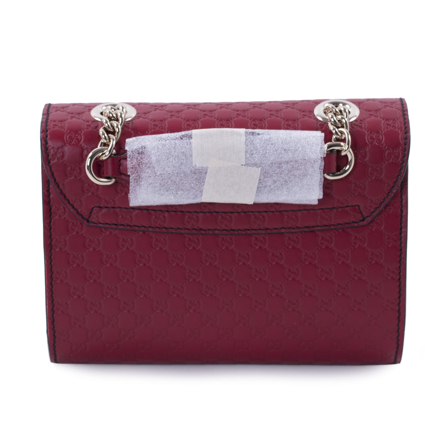 Gucci Guccissima Leather Chain Shoulder Bag Style 6