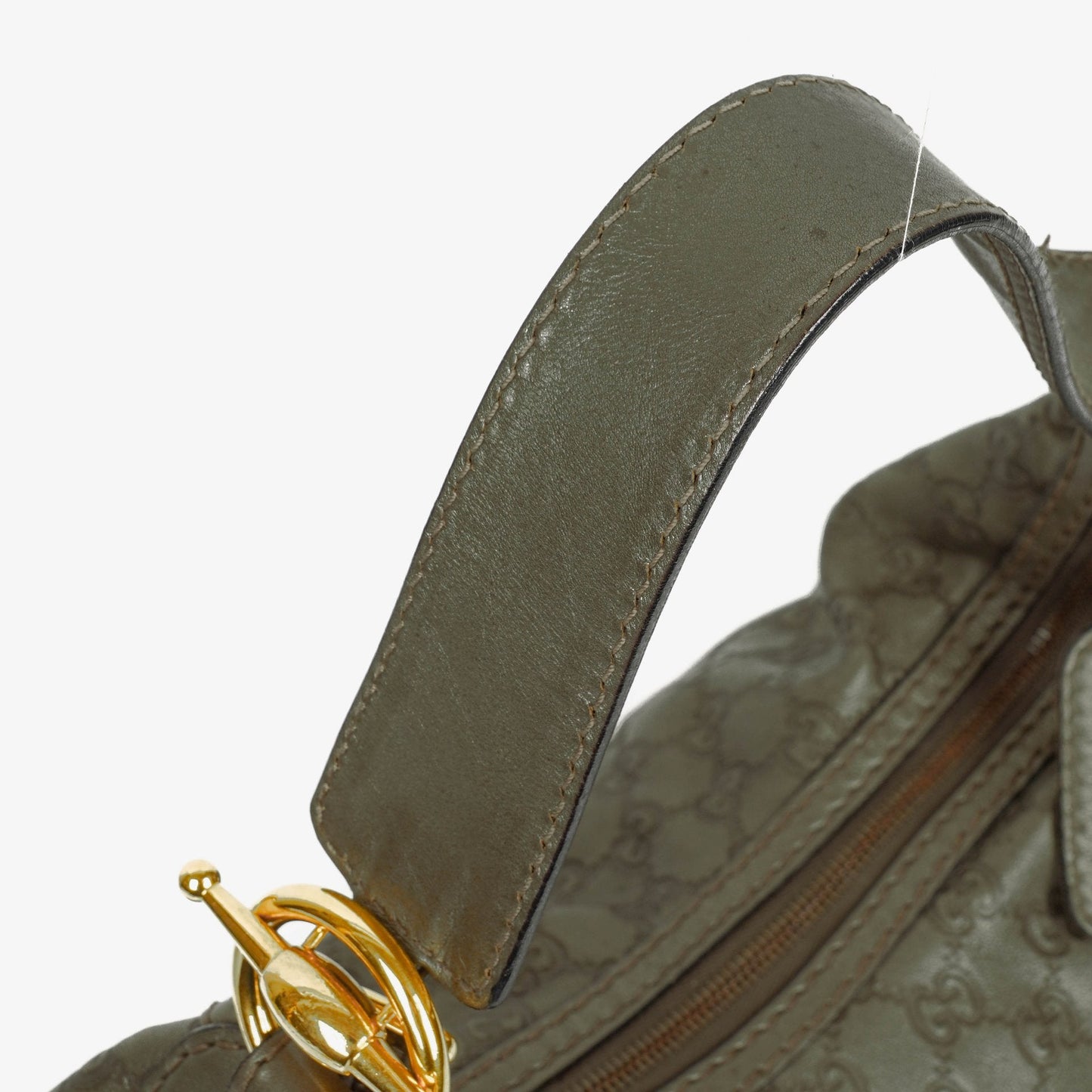 Gucci Guccissima Jokey Leather Hobo Bag