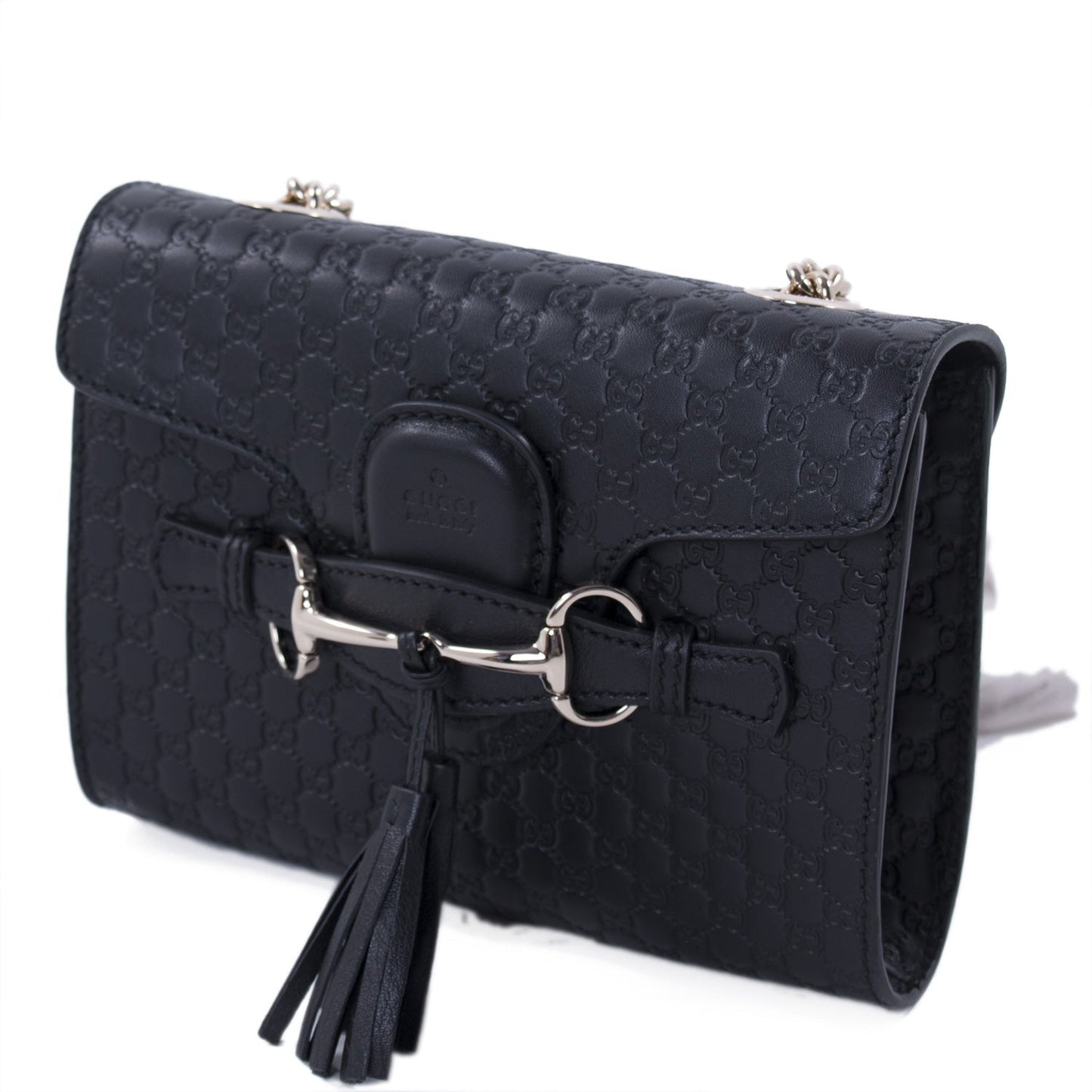 Gucci Guccissima Leather Chain Shoulder Bag Style 5
