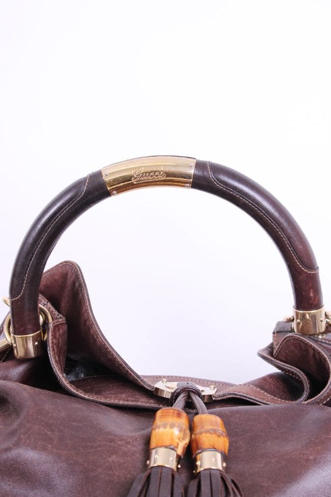 Gucci Lou Leather Shoulder Bag