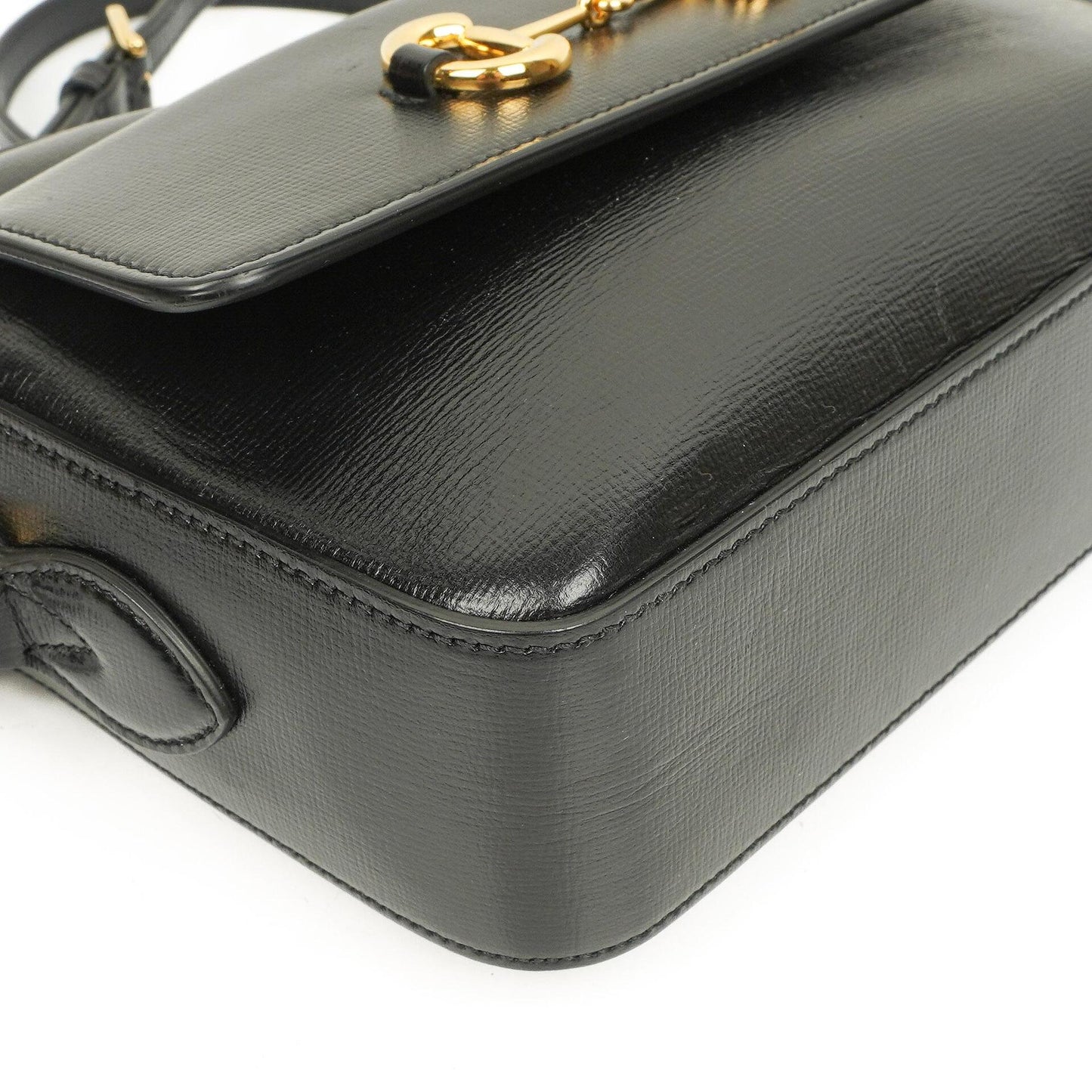 Gucci Horsebit 1955 Black Crossbody Bag