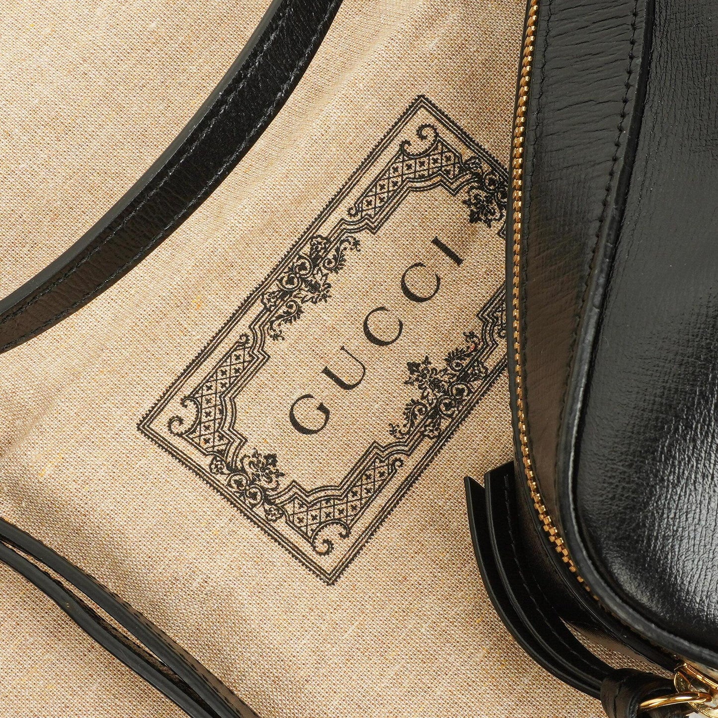 Gucci Horsebit 1955 Black Crossbody Bag