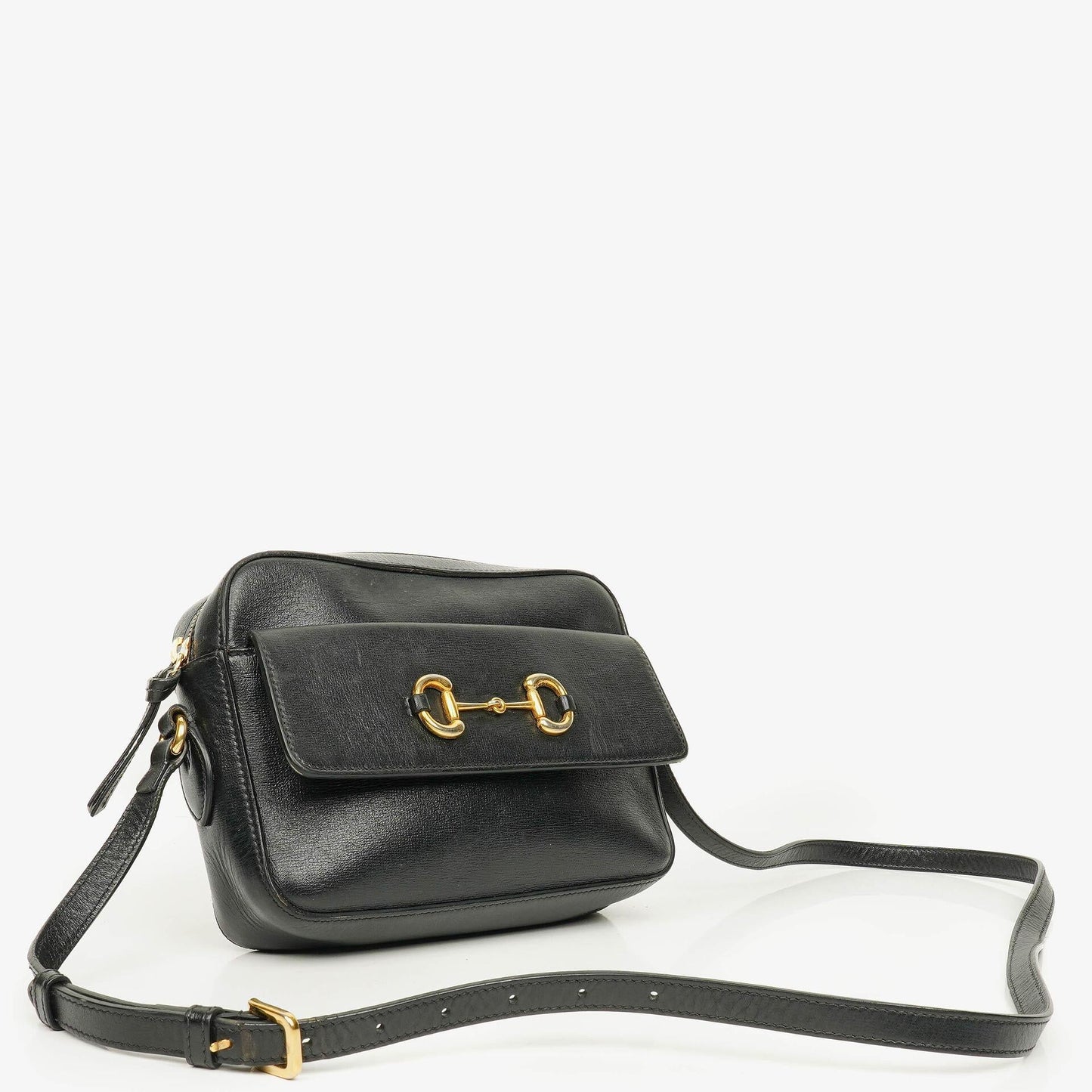 Gucci Horsebit 1955 Black Crossbody Bag