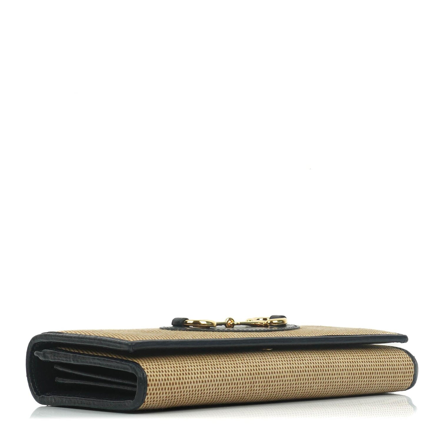 Gucci Horsebit 1955 Canvas Wallet on Chain