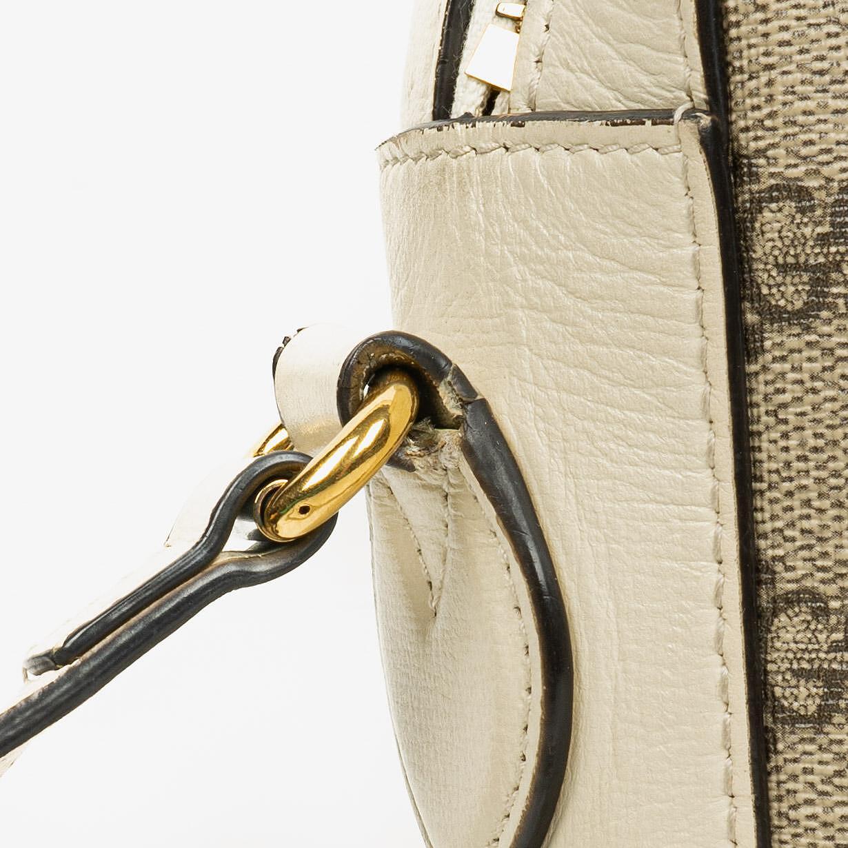 Gucci Horsebit 1955 GG Supreme Monogram Small Shoulder Bag