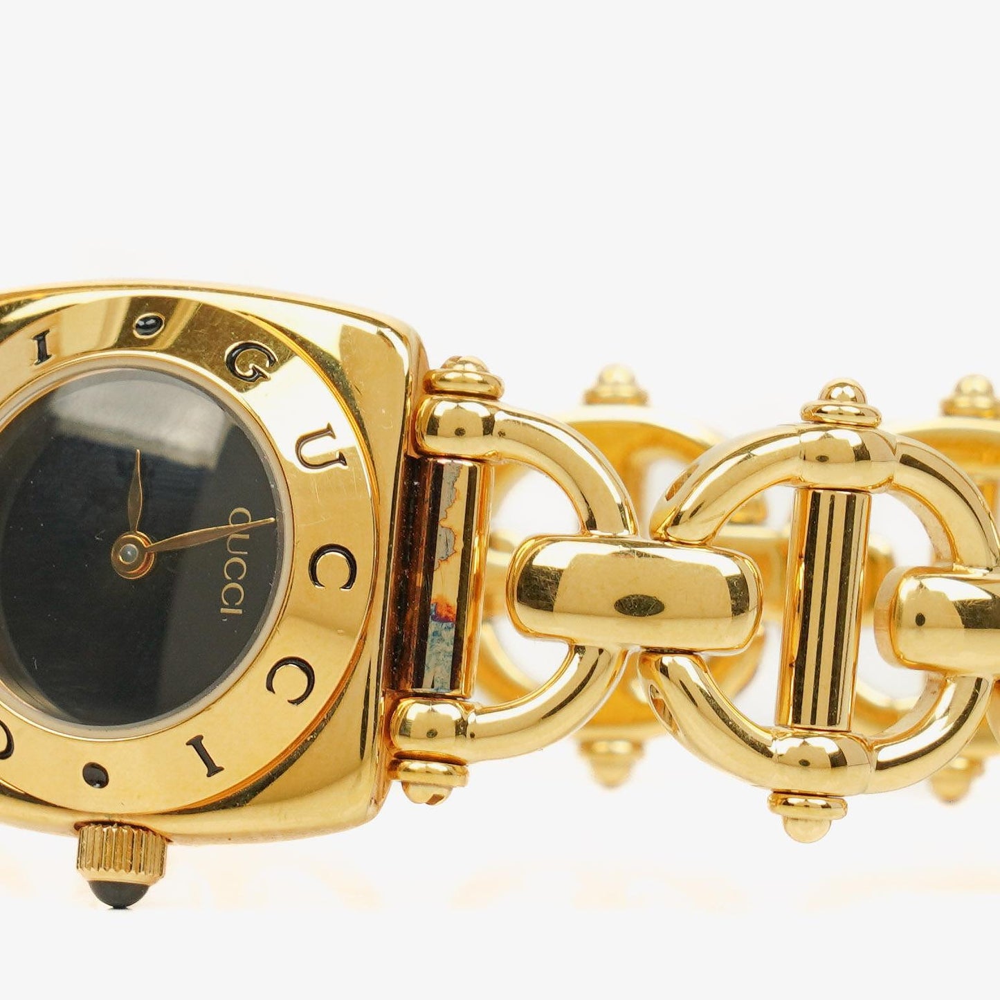 Gucci Horsebit Stainless Steel 22mm 6400L Quartz Watch