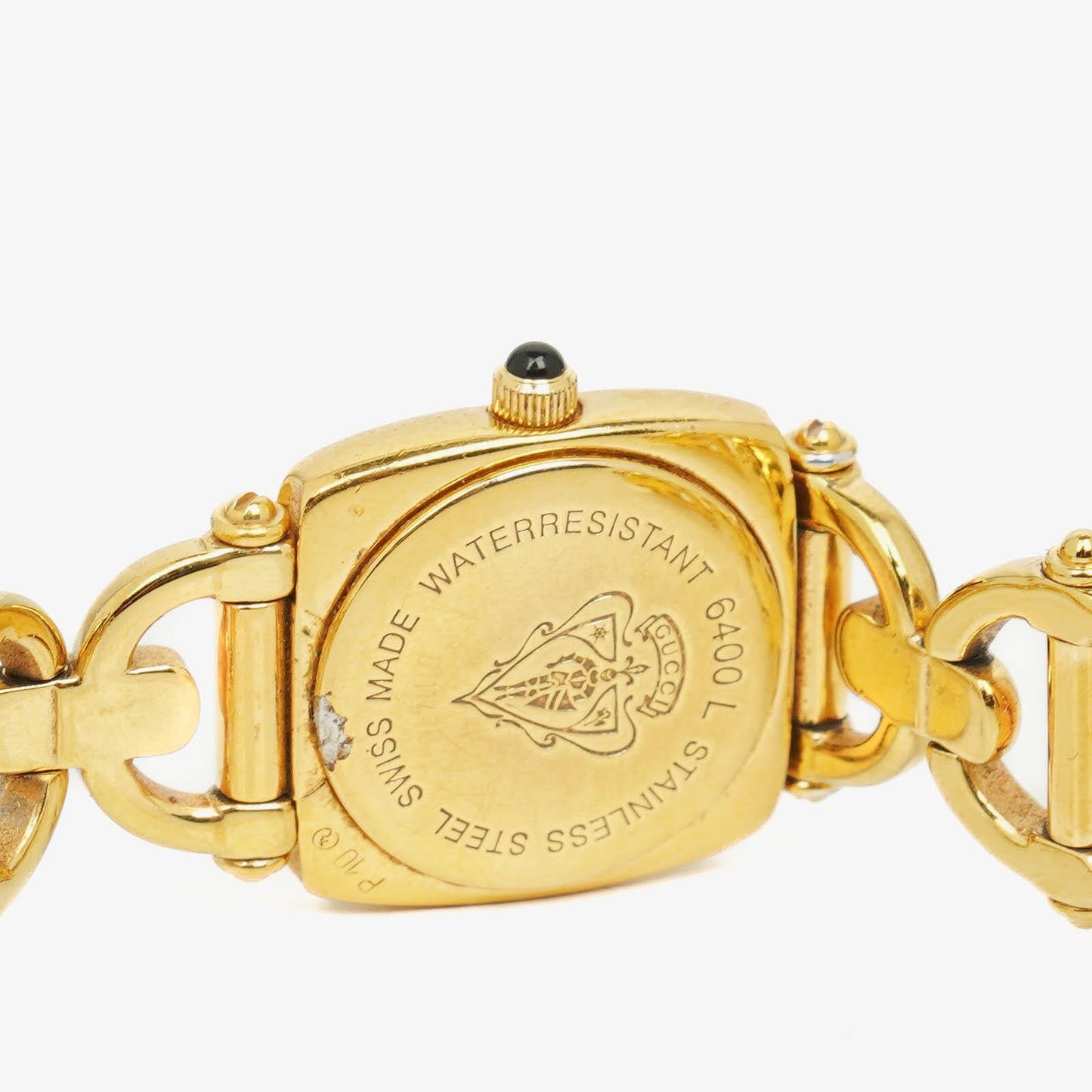Gucci Horsebit Stainless Steel 22mm 6400L Quartz Watch