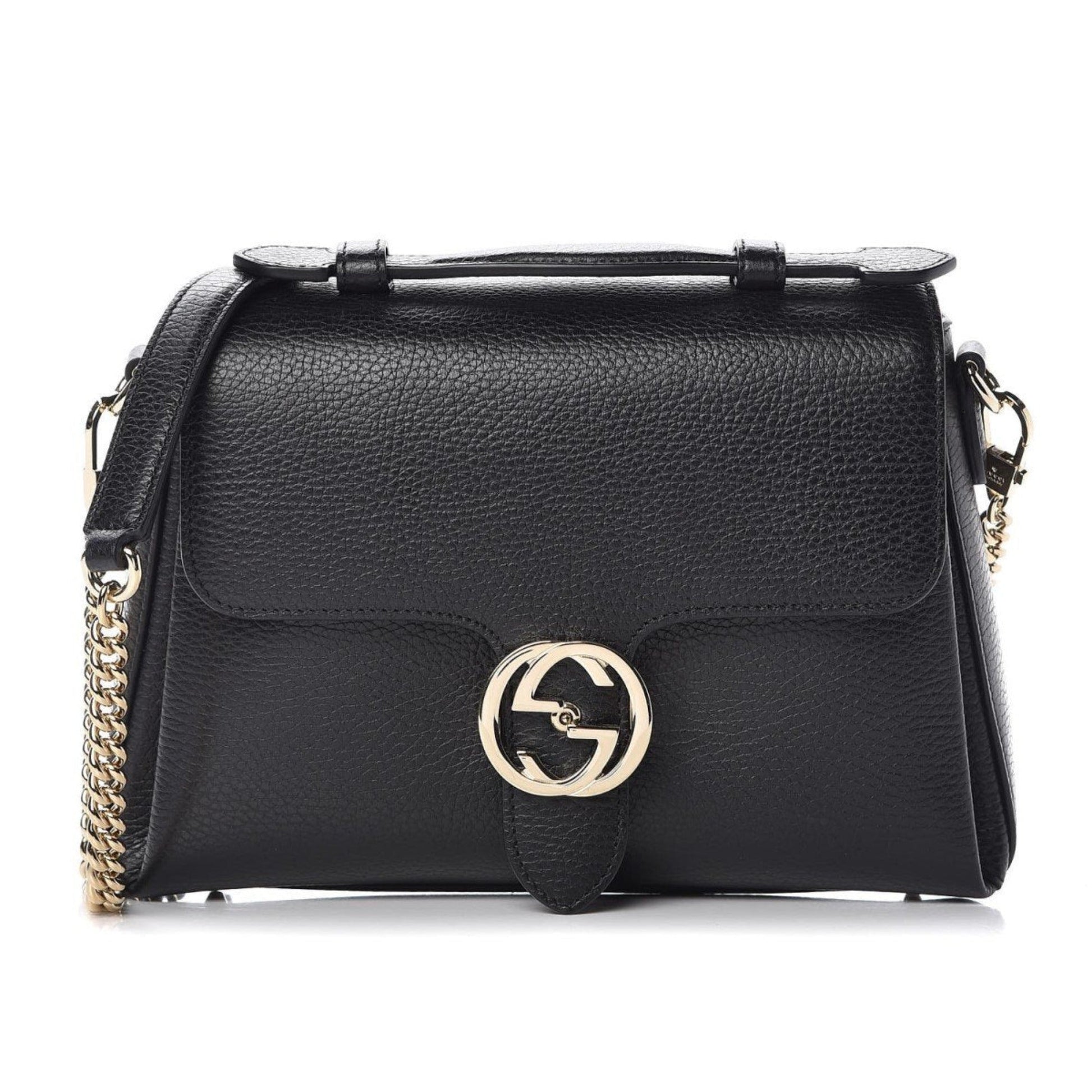 Gucci Chain Leather Crossbody