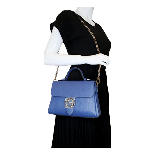 Gucci Monogram Chain Leather Crossbody