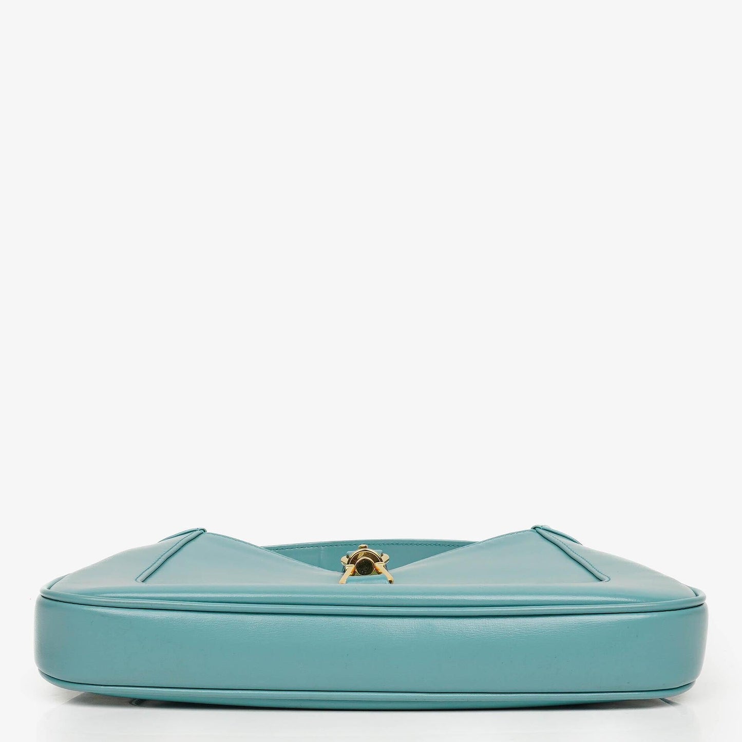 Gucci Jackie 1961 Light Blue Leather Small Shoulder Bag