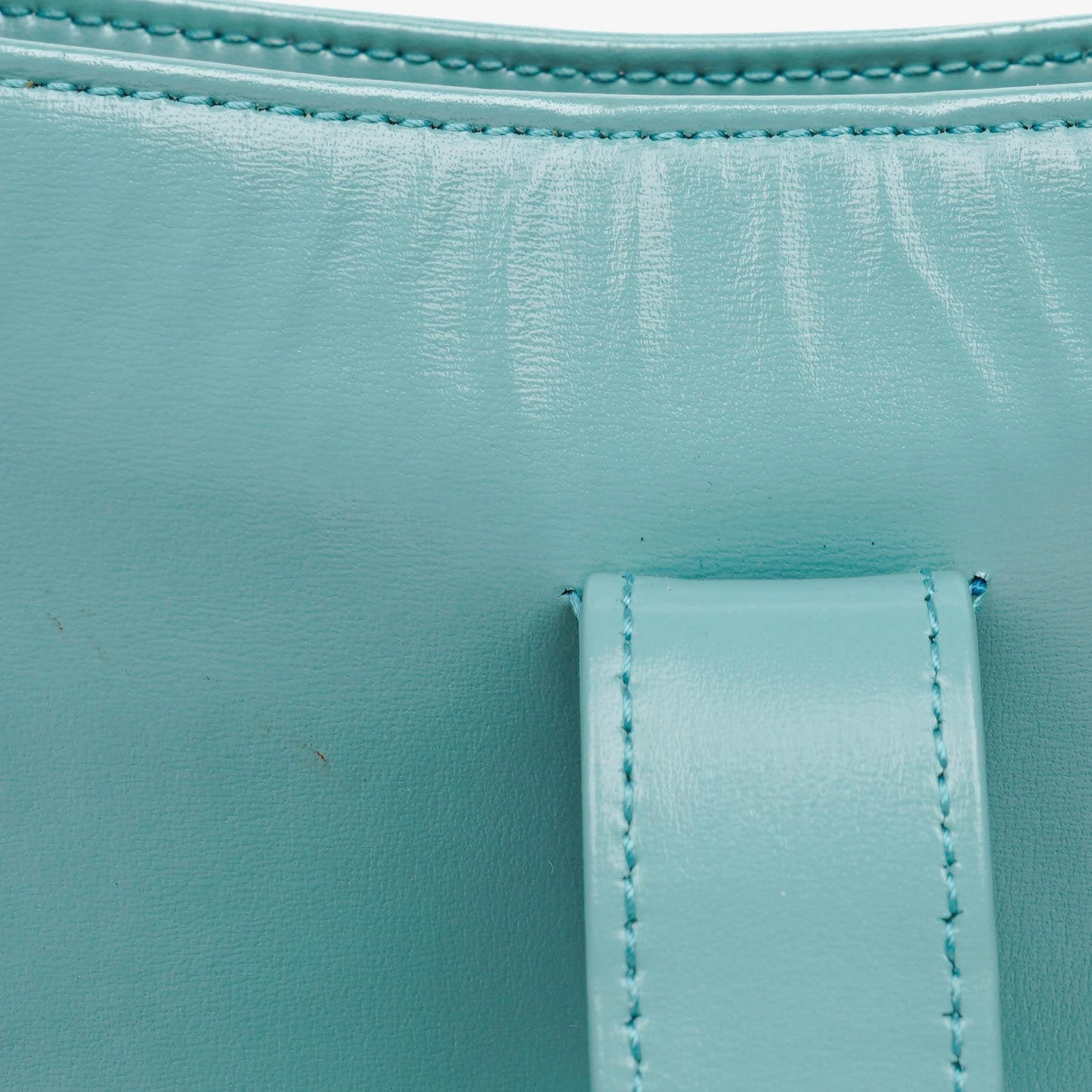 Gucci Jackie 1961 Light Blue Leather Small Shoulder Bag