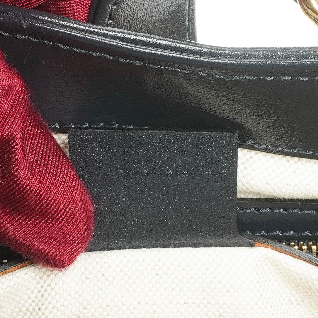 Gucci Jackie 1961 Small Straw and Leather Hobo bag