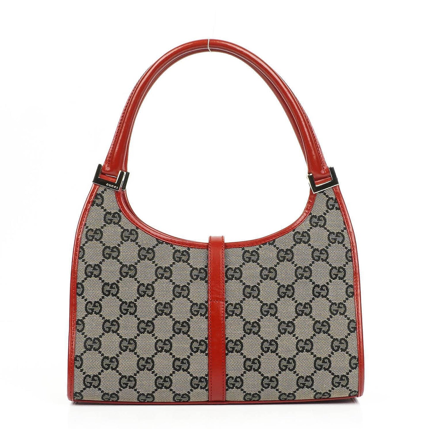 Gucci Jackie Bardot GG Canvas Shoulder Bag