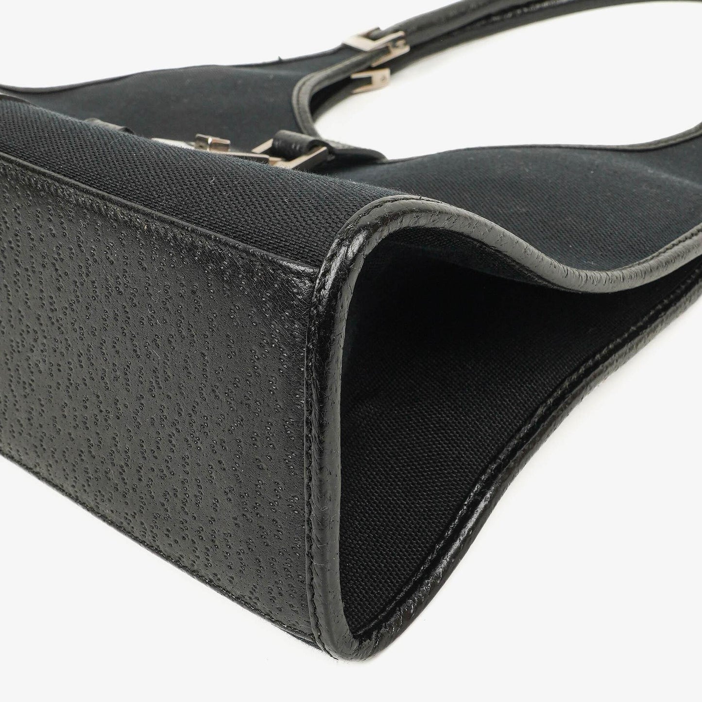 Gucci Jackie Bardot Vintage Black Handbag