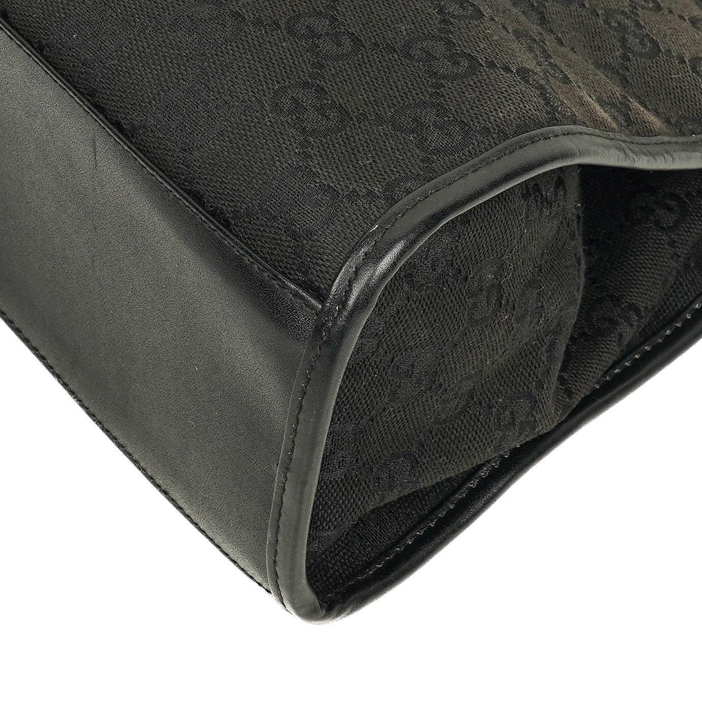 Gucci Jackie Bardot Vintage Black Handbag