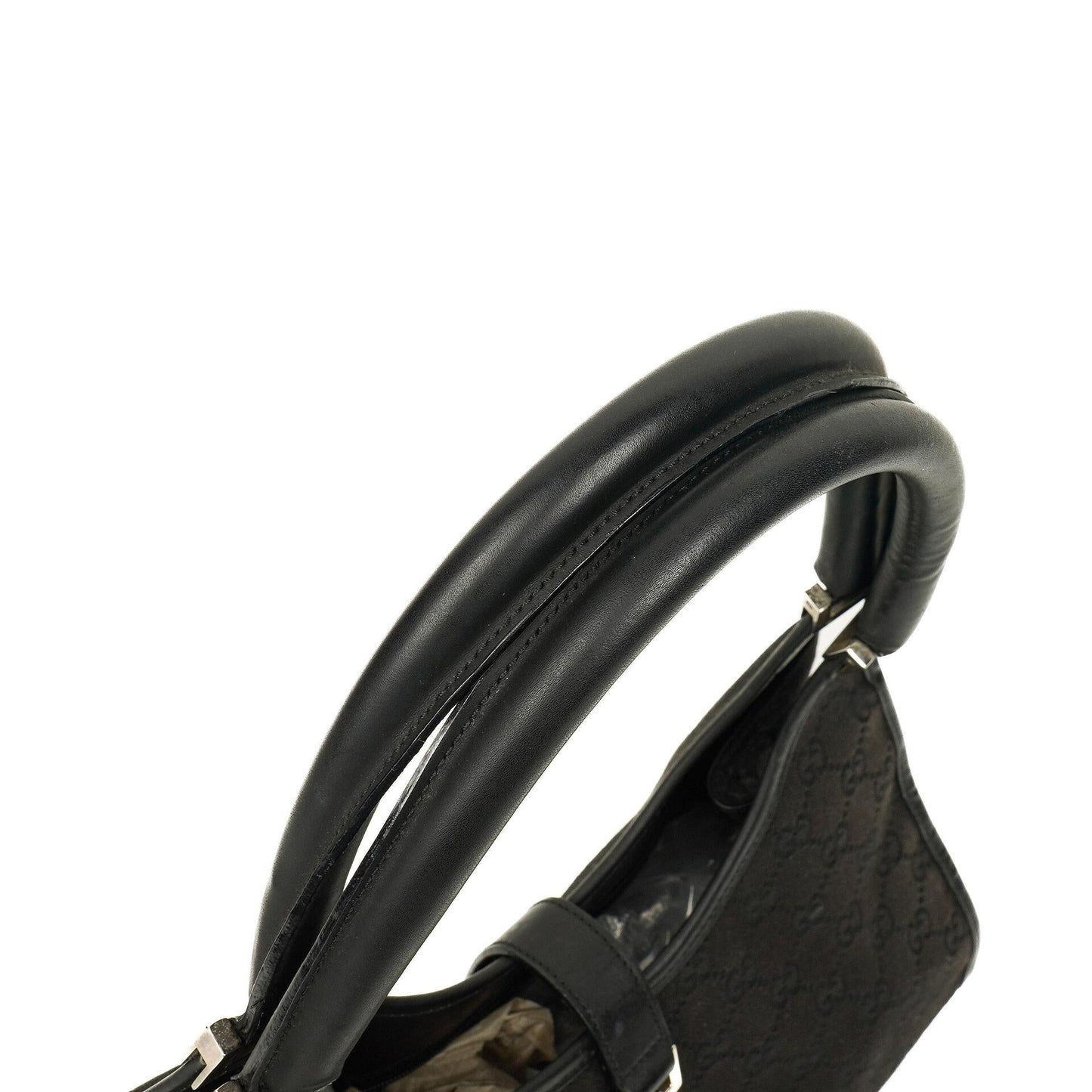 Gucci Jackie Bardot Vintage Black Handbag