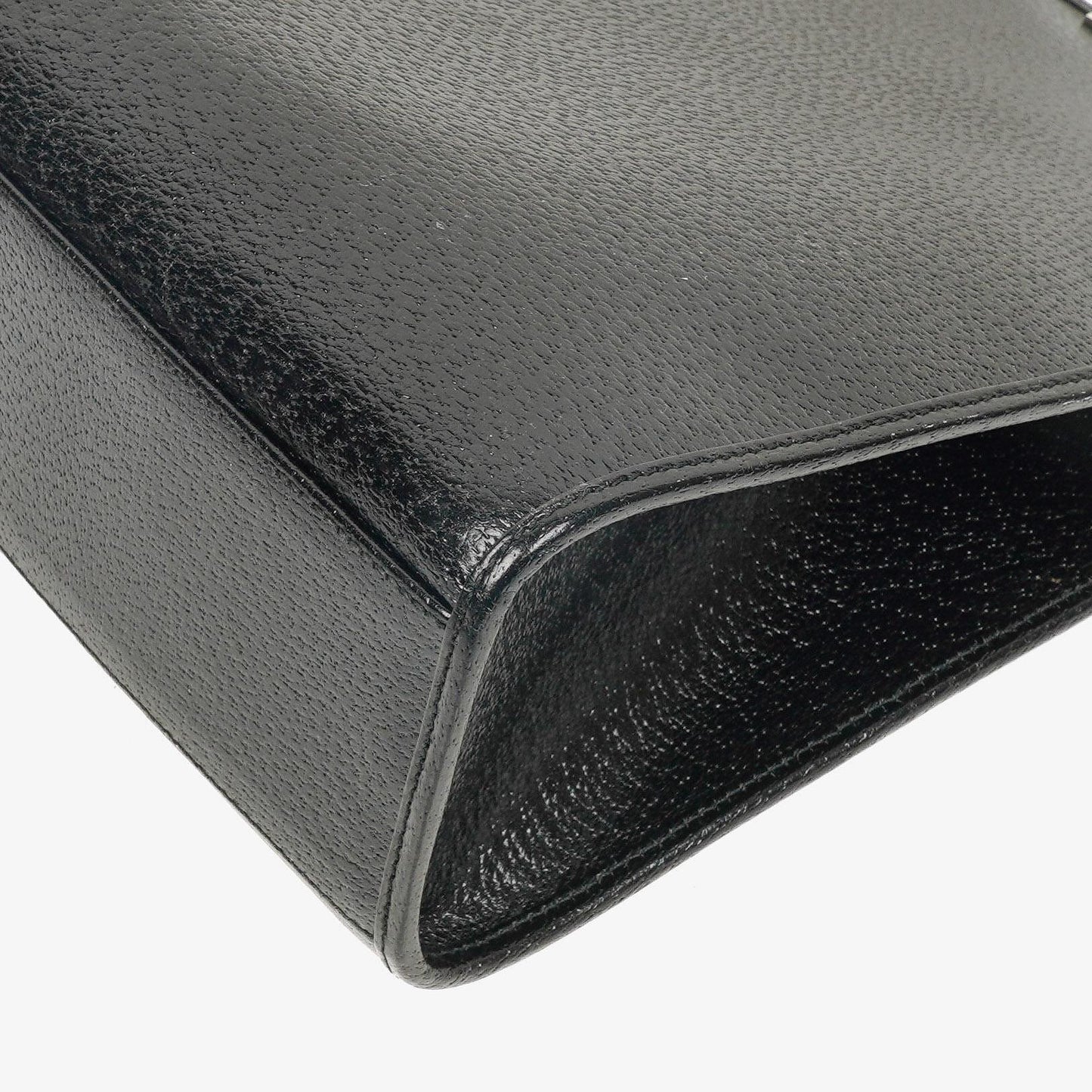Gucci Jackie Black Leather Shoulder Bag