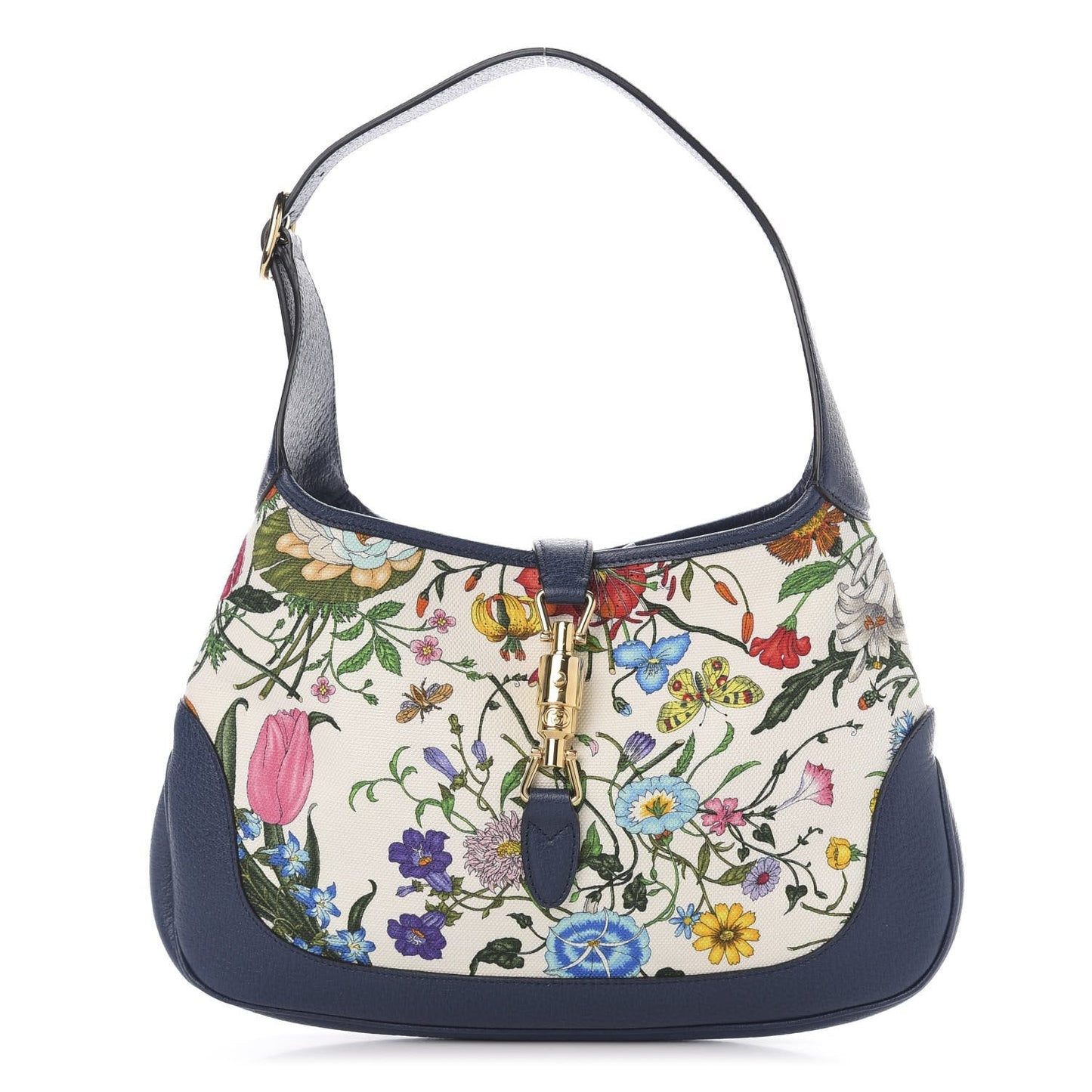 Gucci Monogram Leather Canvas Crossbody
